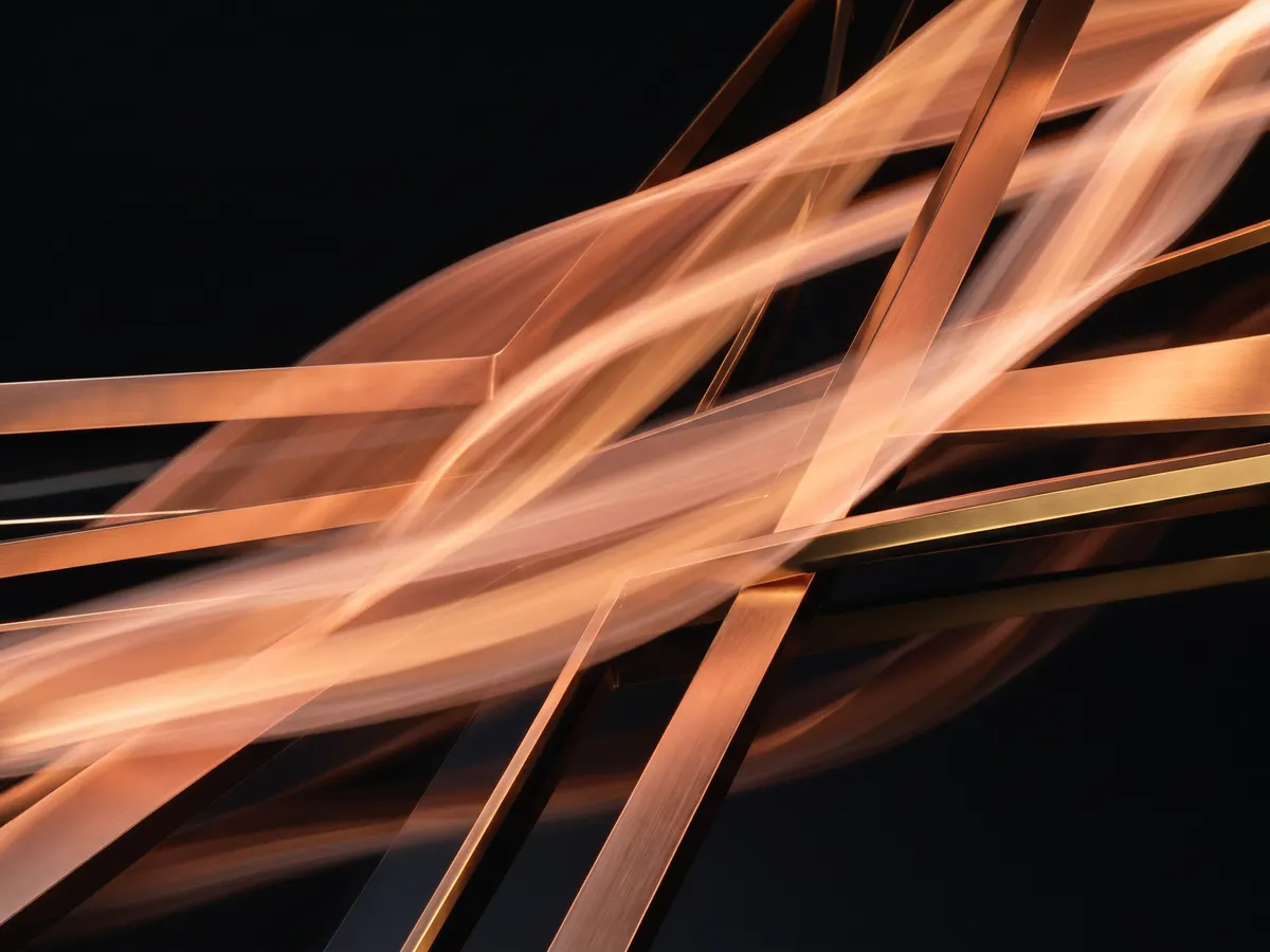 Second kinetic brand visual: dynamic motion against deep contrast